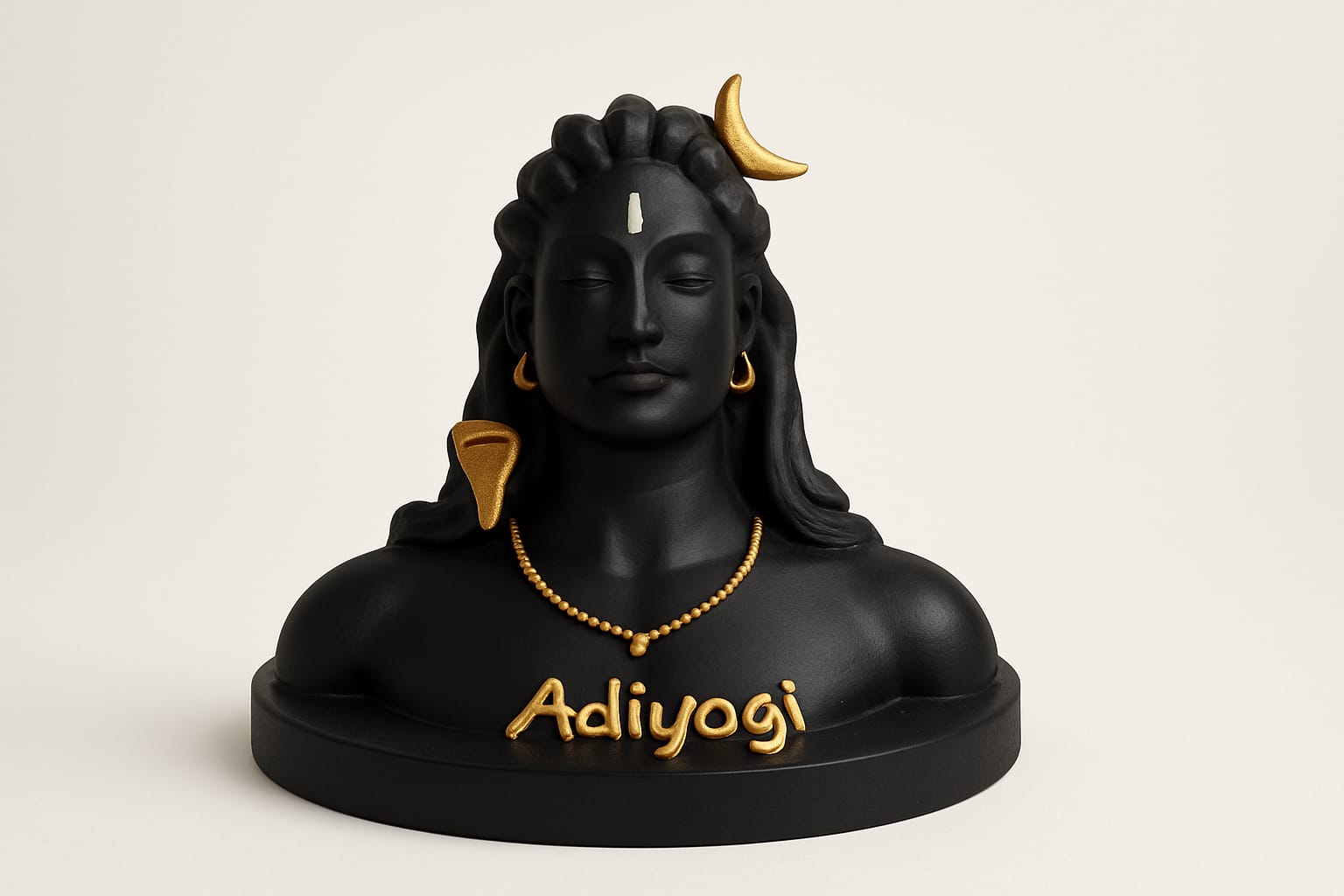 Adiyogi Miniature Sculpture – Divine Handmade Art for Car, Desk & Home Temple